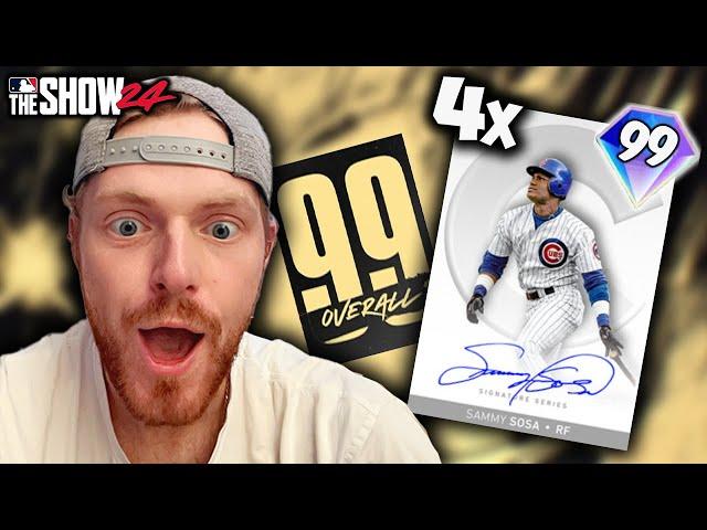 I Pulled 99 Sammy Sosa FOUR Times!