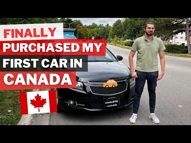 Purchased My first car in Canada | Canada Vlog | PR | International Student | Canada