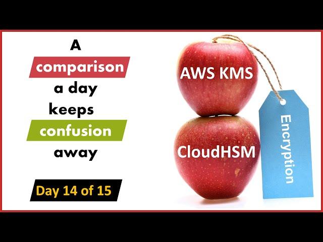 AWS KMS vs  CloudHSM