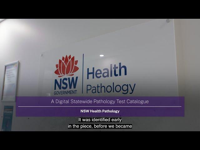 The Digital Statewide Pathology Test Catalogue