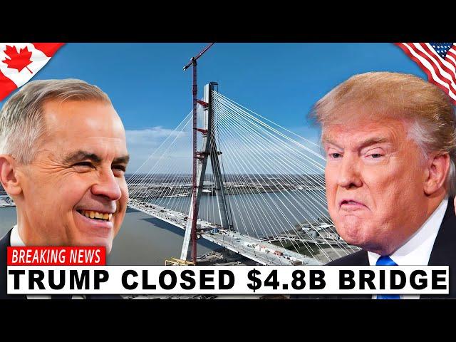 $4.79 BILLION Disaster! Canada’s Gordie Howe Bridge Doomed to Be a Ghostly Ruin in Trump’s Trade War
