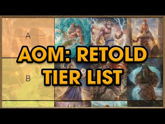 Age of Mythology Retold: Tier List!