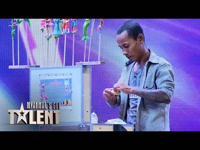 Kyaw Thura: Auditions | Myanmar's Got Talent 2019