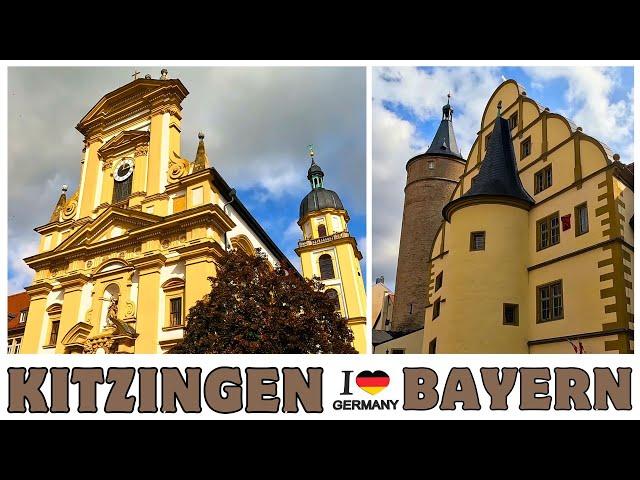 KITZINGEN - one of the most beautiful small towns in Bavaria - top travel destination in Germany