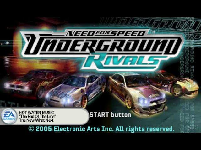 Need for Speed Underground Rivals PSP Gameplay HD