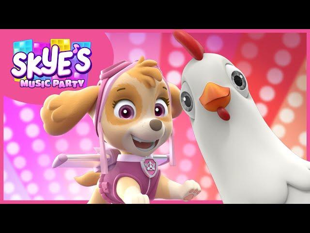 Chick-a-Letta’s Theme Song! - Skye's Music Party - PAW Patrol Music Cartoons for Kids