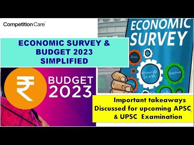 Economic Survey & Budget 2023-Competition Care-Best APSC/UPSC Coaching in Assam