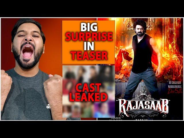 The RajaSaab Teaser Shocking Update | Kannappa Trailer Official | The Rajasaab Cast LEAKED | Prabhas