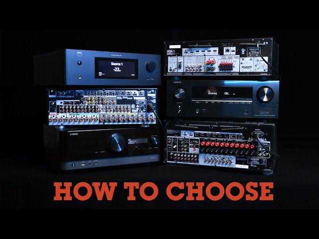 How to choose a home theater A/V receiver | Crutchfield