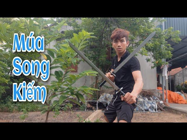 Múa Song Kiếm Cực Đỉnh  #katana #shorts #sword | Thắng Ninja