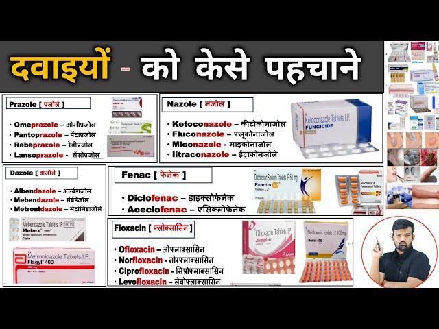 दवाईयां केसे पहचाने | Medicine Identification | Medicine | Medicine Knowledge | Treatment | Doctor