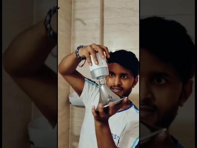 Nivedith Gajapathy (@nivedithg) Installs WaterScience's CLEO Shower and Tap Filter