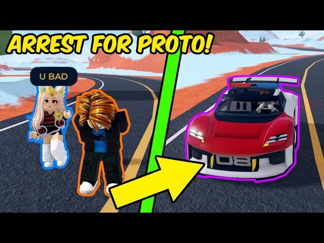 IF YOU ARREST ME, YOU WIN PROTO! | Roblox Jailbreak
