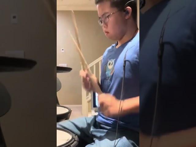 Sneak peek drum cover by Joshua Ong Please Subscribe