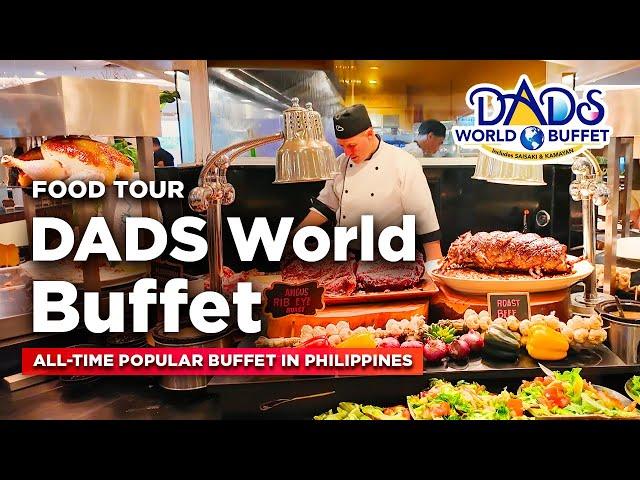 The ALL-TIME POPULAR Buffet in the Philippines! | Food Tour of DADS WORLD BUFFET at SM Megamall