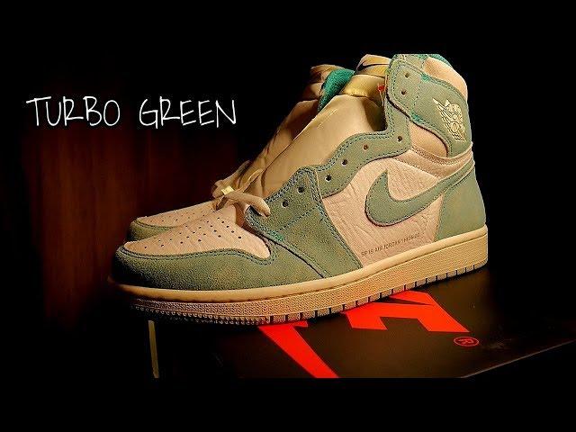 TURBO GREEN Air Jordan 1: unboxing and commentary