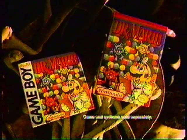 "Dr. Mario" 1991 Nintendo commercial