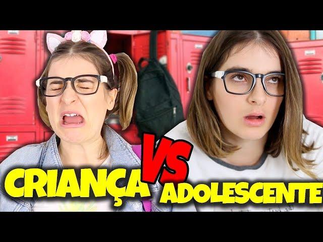 CRIANÇA VS. ADOLESCENTE DA ESCOLA #2