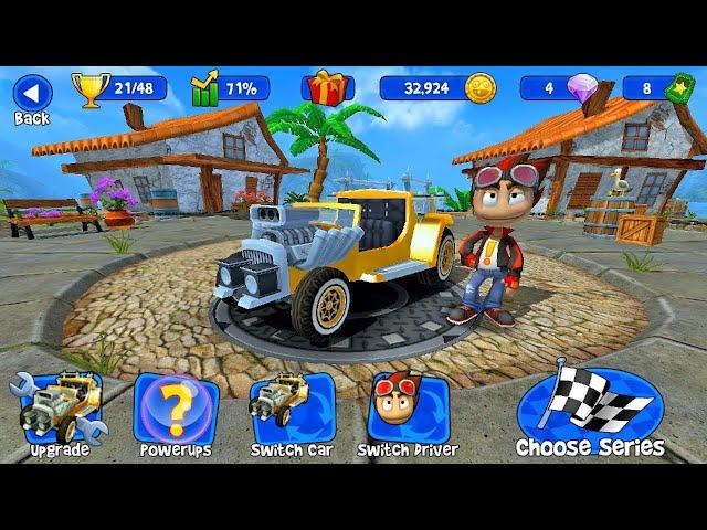 Championship Grim Rod 1000 HP 2021 Game Play | Beach Buggy Racing 2014 PC