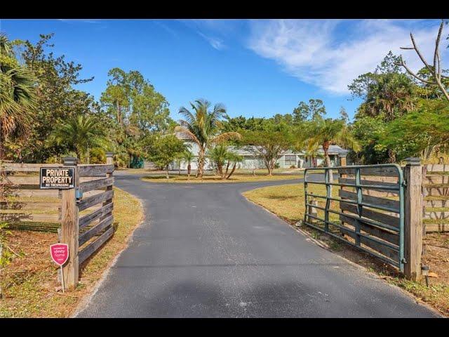 2.27 (acres) Naples Florida Homes and Real Estate for Sale | by Steven Chase | With Guest House