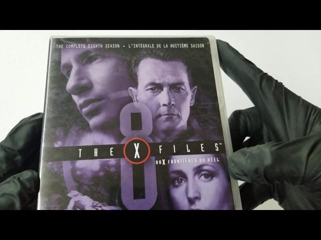 UNBOXING The X-Files: Season 8 (Bilingual) Format: DVD  COVER 4K HD