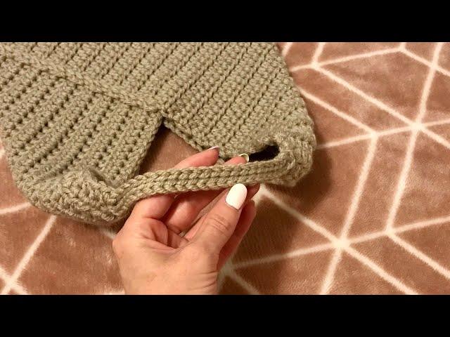 Crochet Bag Handle 1, Easy, Beginner Friendly, Tutorial, Step by Step