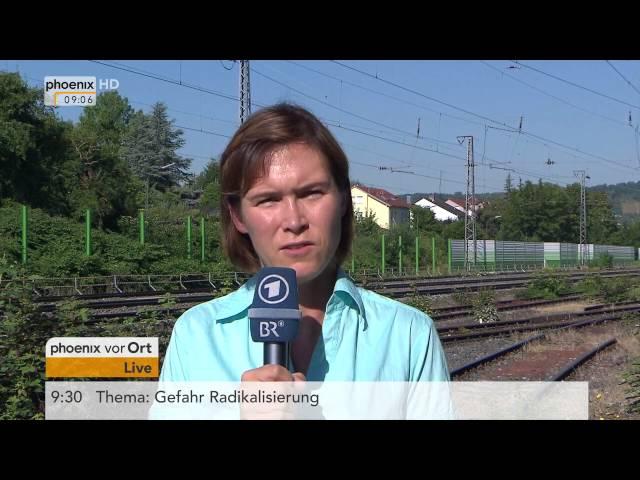 Zug-Attentat bei Würzburg: Nathalie Bachmann mit aktuellen Informationen am 20.07.2016