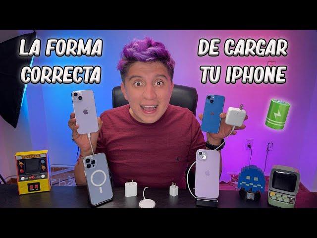 Tips para cargar correctamente la batería de tu iPhone - Charlypi