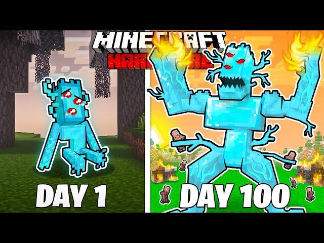 I Survived 100 Days as a DIAMOND CREAKING in HARDCORE Minecraft