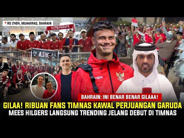 AWAY RASA TUAN RUMAH! Ribuan Fans Timnas Buat Bahrain Kaget • Mees Eli Jadi Sorotan Jelang Debut