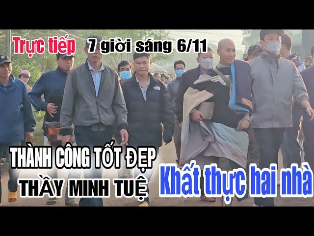 Quá tốt đẹp THẦY MINH TUỆ vào 2 nhà khất thức là đủ