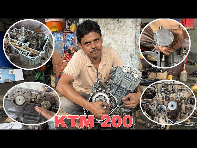 KTM duke 200 full engine ko kase fitting kare dekhye dosto full details ke shat