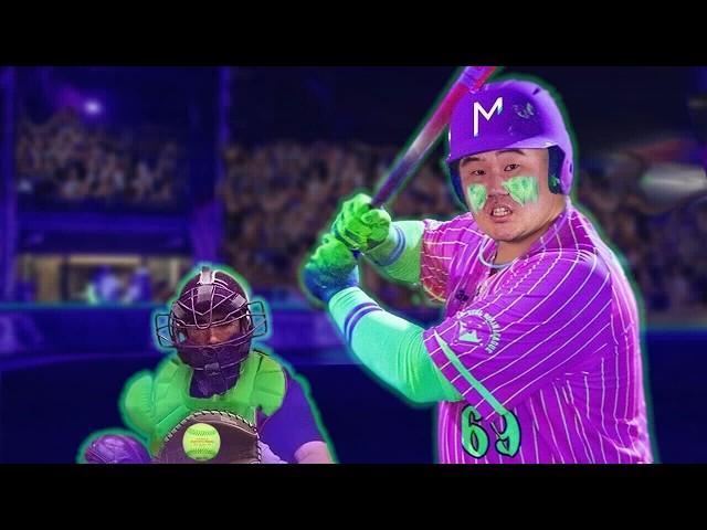 I Played Glow In The Dark Baseball!