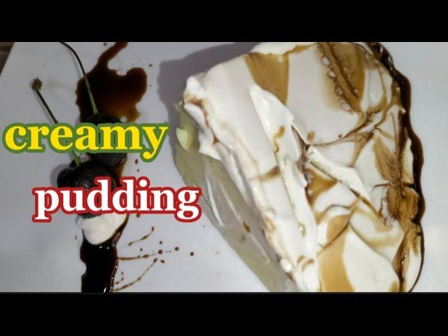 Creamy pudding recipe ||  bread egg pudding dessert by San beauty and kitchen