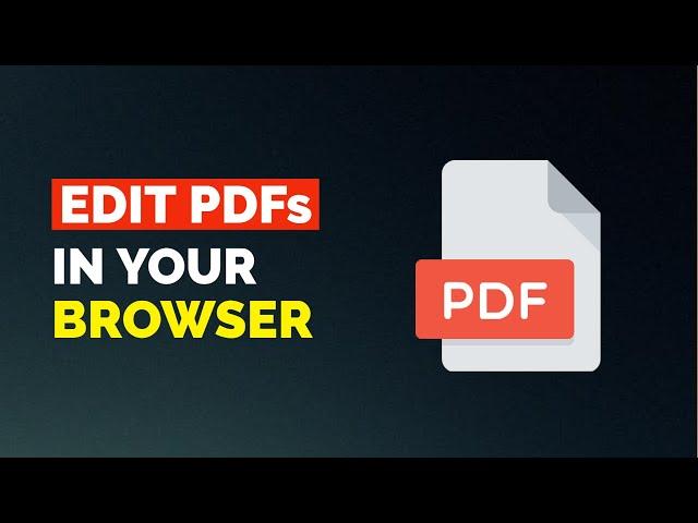 Edit PDF files on any device | PDF editor (100% Safe and Free)