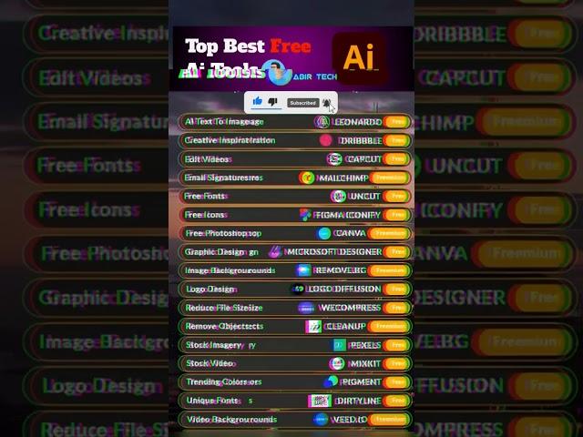 Best Ai Tools for Free! #ai #aivideogenerator #aitexttovideo #aifreetools #aifree