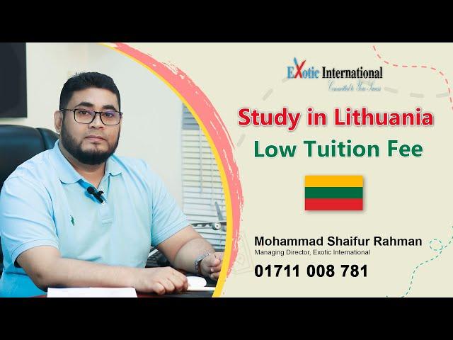 Lithuania Student Visa Processing from Bangladesh | Exotic International | Visa Consultancy