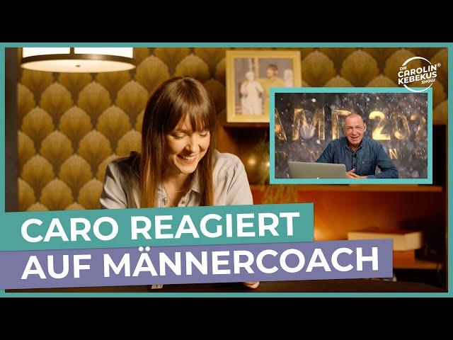 Reaction Video: Caro schaut Video von Männercoach Orlando Owen | Die Carolin Kebekus Show