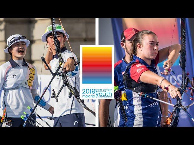 Korea v USA – recurve cadet mixed team gold | World Archery Youth Championships 2019