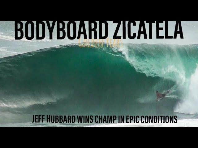 BODYBOARD ZICATELA: JEFF HUBBARD WINNING IN EPIC CONDITIONS