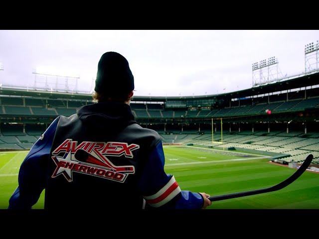 Connor Bedard visits Wrigley Field on Road To The Discover NHL Winter Classic