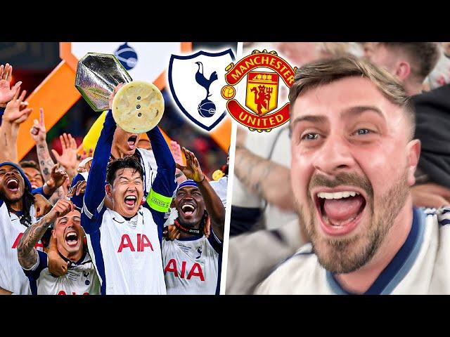 WE ARE EUROPEAN CHAMPIONS!!  TOTTENHAM vs MAN UTD (1-0)