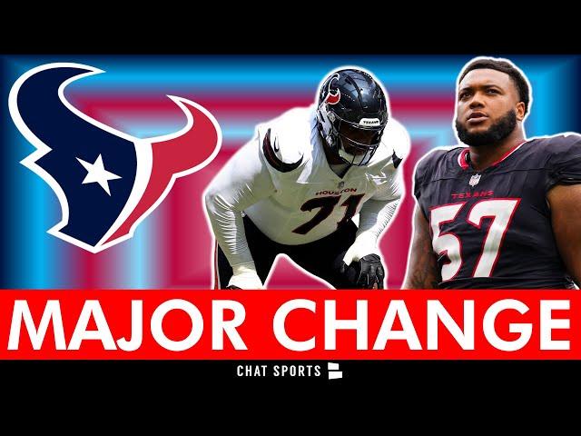 BREAKING Texans News: MAJOR Change To Texans Offensive Line For Dolphins Week 15 Matchup