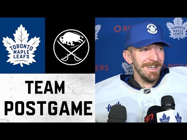 Maple Leafs Media Availability | Postgame at Buffalo Sabres | December 20, 2024