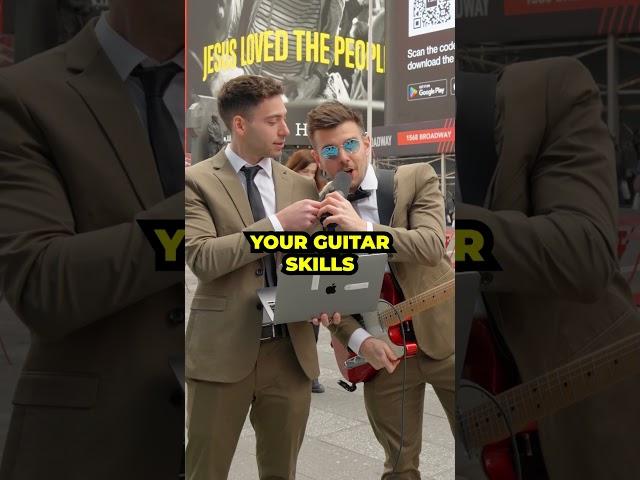Best Guitar Solo Wins $100?! 