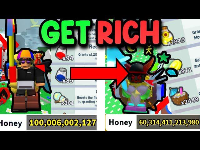 10 Best Ways To Get Rich FAST In Bee Swarm Simulator (Roblox)