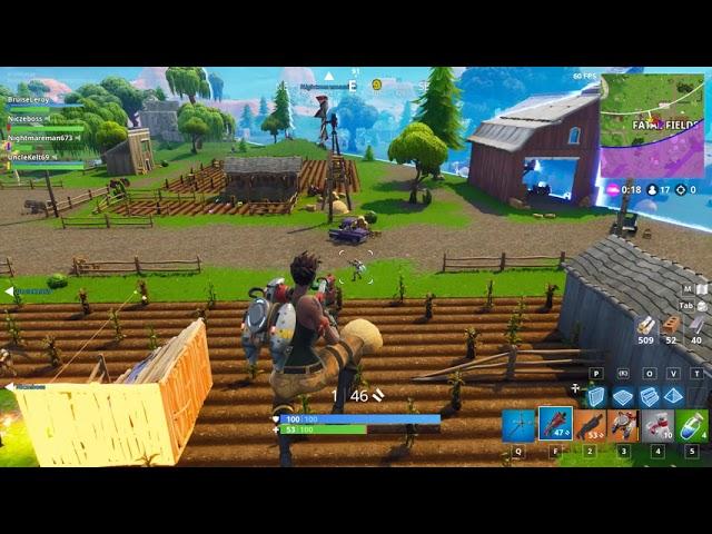 Fortnite: Kill BruiseLeroy with Niczeboss, Nightmareman673, UncleKelt69| Shot with GeForce