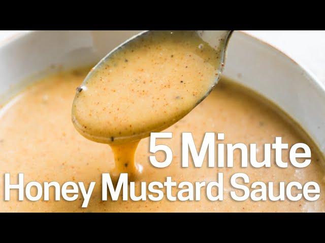 5 Minute Honey Mustard Sauce - Awesome Sauce!