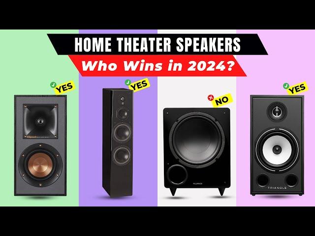 Best Home Theater Speakers 2024 [watch before you buy]