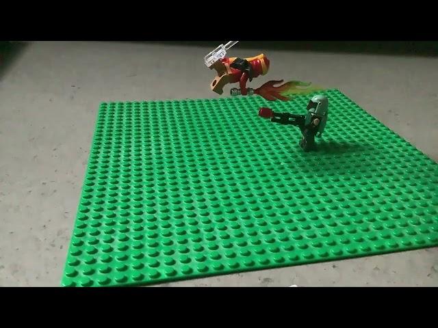 Boba Fett kills Kai in epic Lego duel